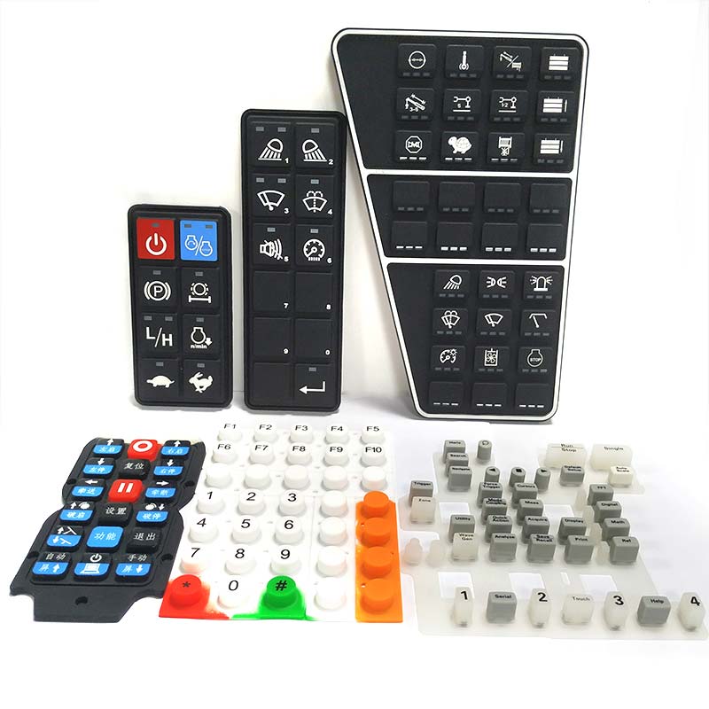 供應制作定制儀器儀表設備類硅膠按鍵 供應制作定制儀器儀表設備類硅膠按鍵